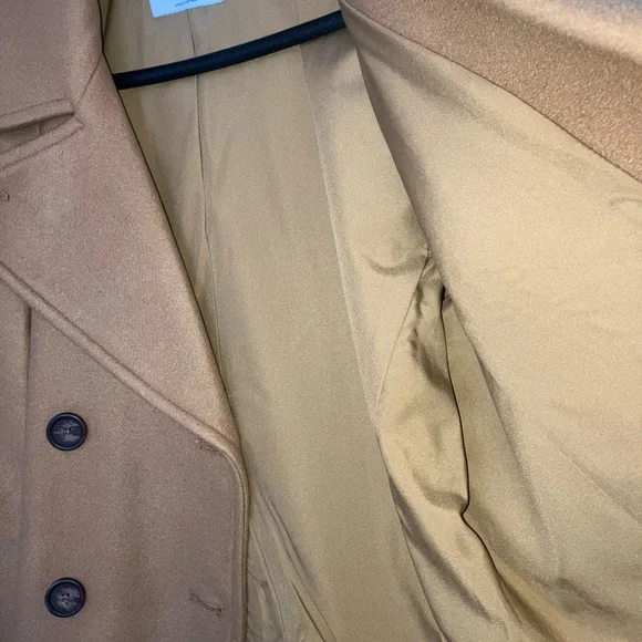 Women's Classic Camel Peacoat NWT - Picture 4 of 14